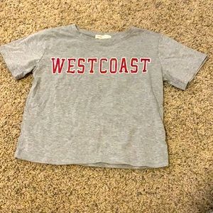 West coast shirt grey never worn no tag